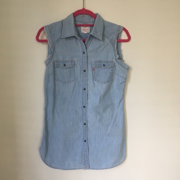 (2) Levi’s Vintage Jeanshirts Denim Bundle - Picture 3 of 7